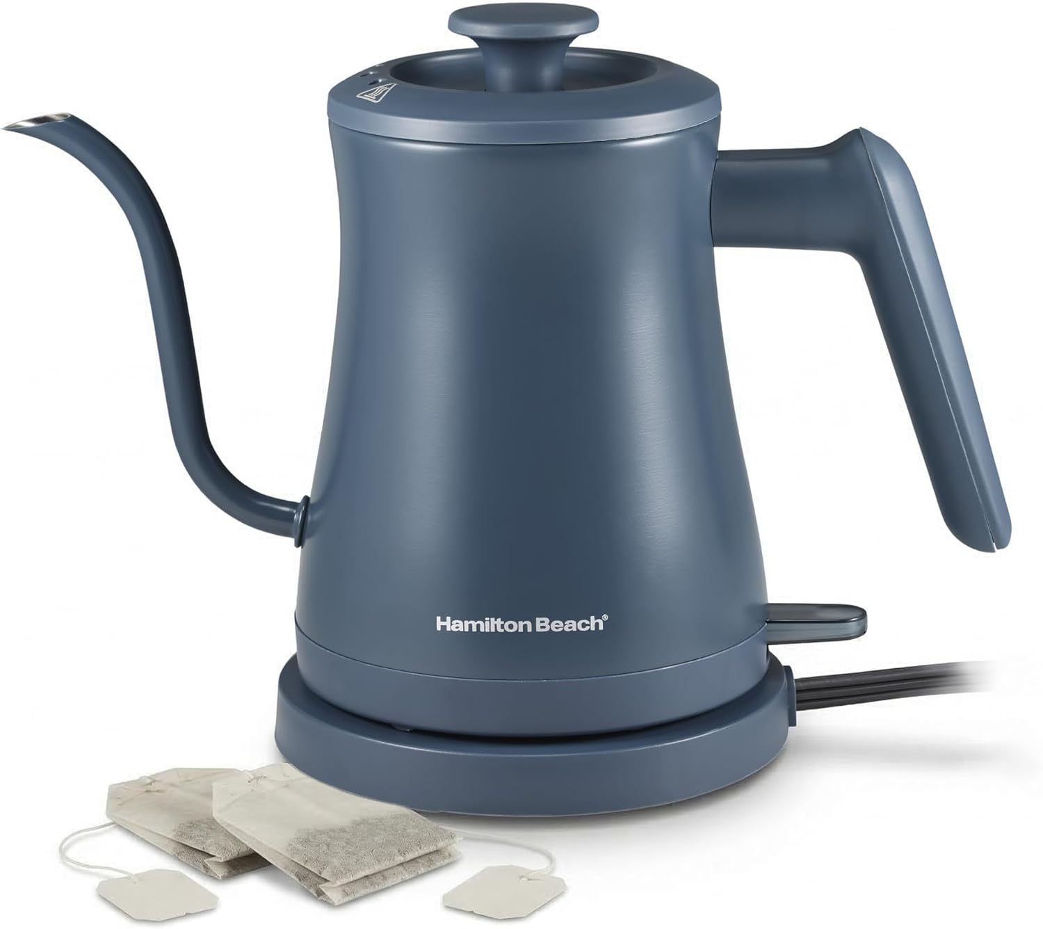 Hamilton Beach Compact 20 oz0.6 Liter Gooseneck Electric Kettle