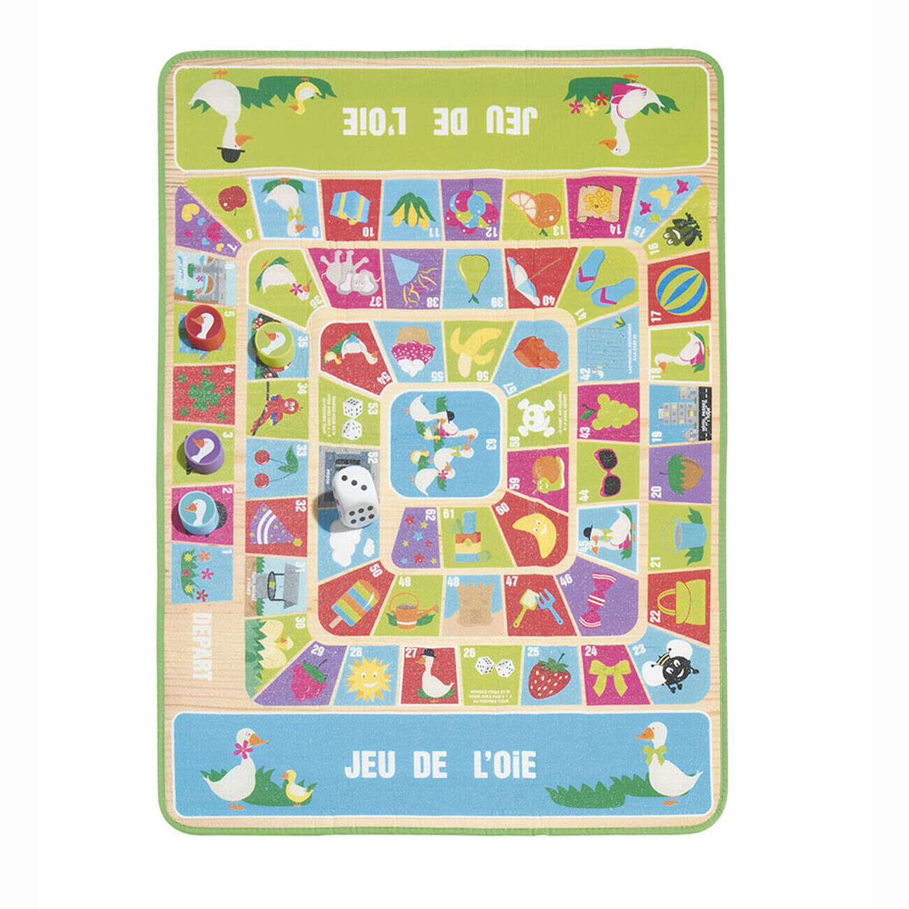 Tapis de jeu de l'oie XL