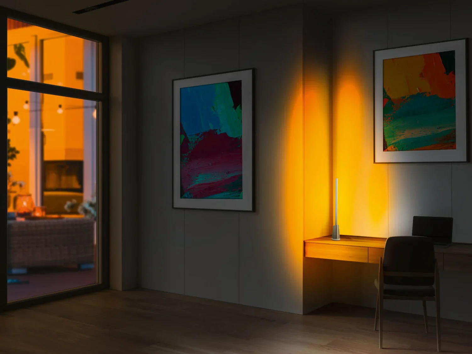 LIVARNO home Lampe de table  LED Smart Home, 12 W