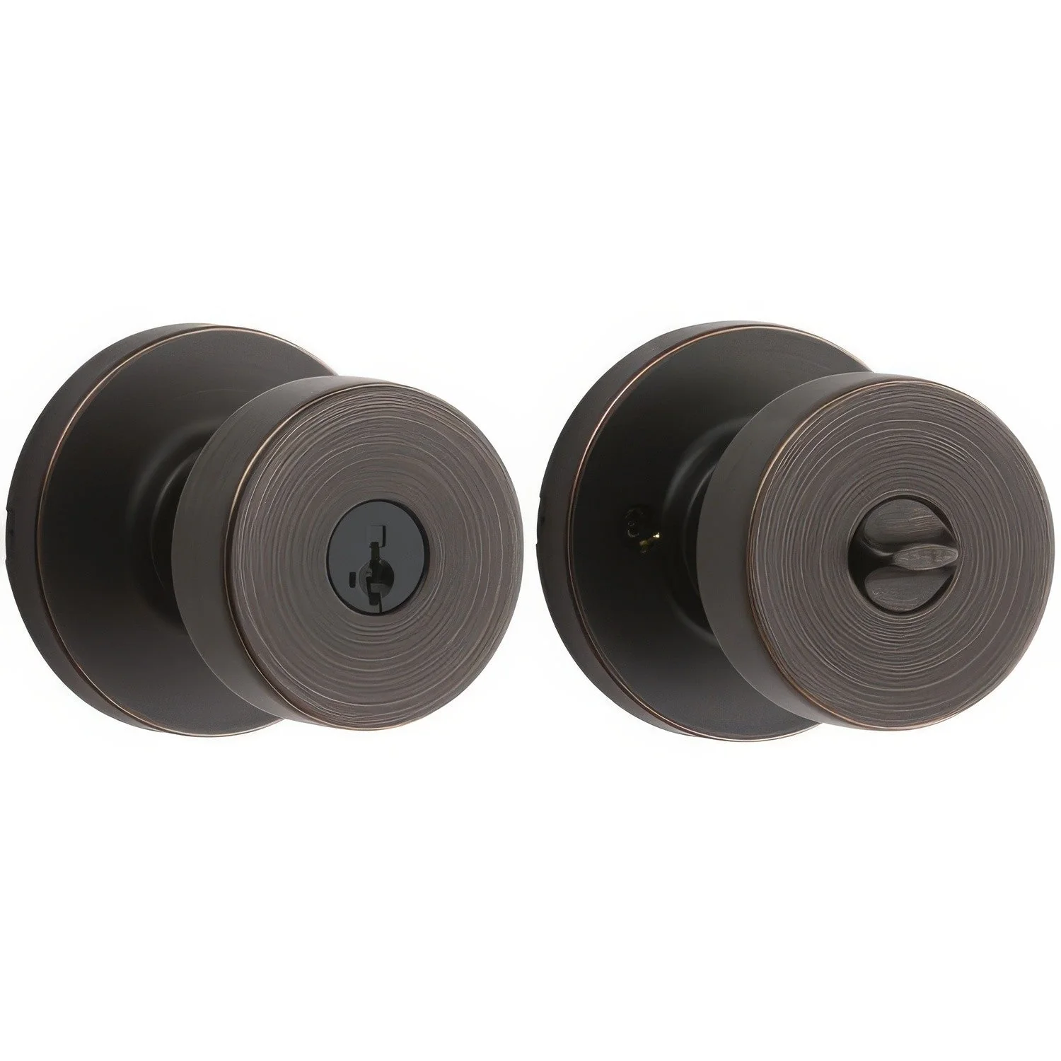 Kwikset 740PSKRDT Pismo Keyed Entry Door Knob - TA Screen Specialist, Inc.