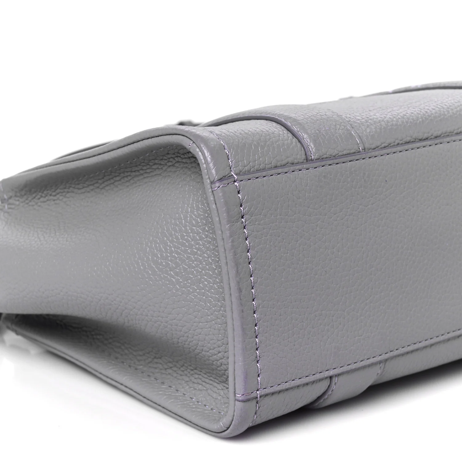 Grained Calfskin Small The Tote Bag Lavender