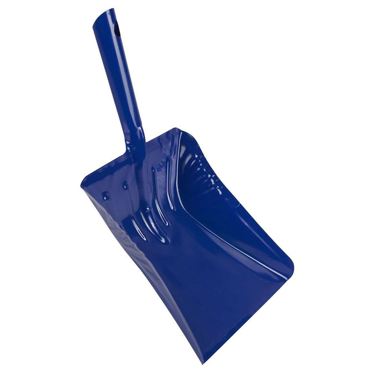 Pelle à poussière métal laqué manche bois