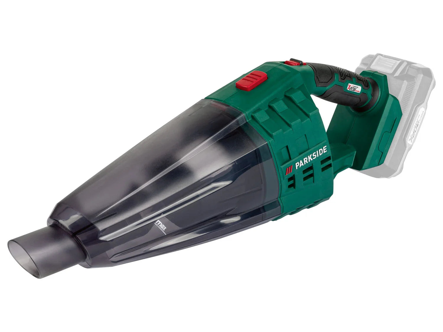 Aspirateur à main sans fil PARKSIDE 20 V avec brosse de sol PHSSA 20-Li C1, sans batterie ni chargeur