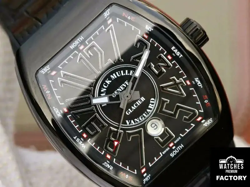 Franck Muller Vanguard V45-05 Black Dial