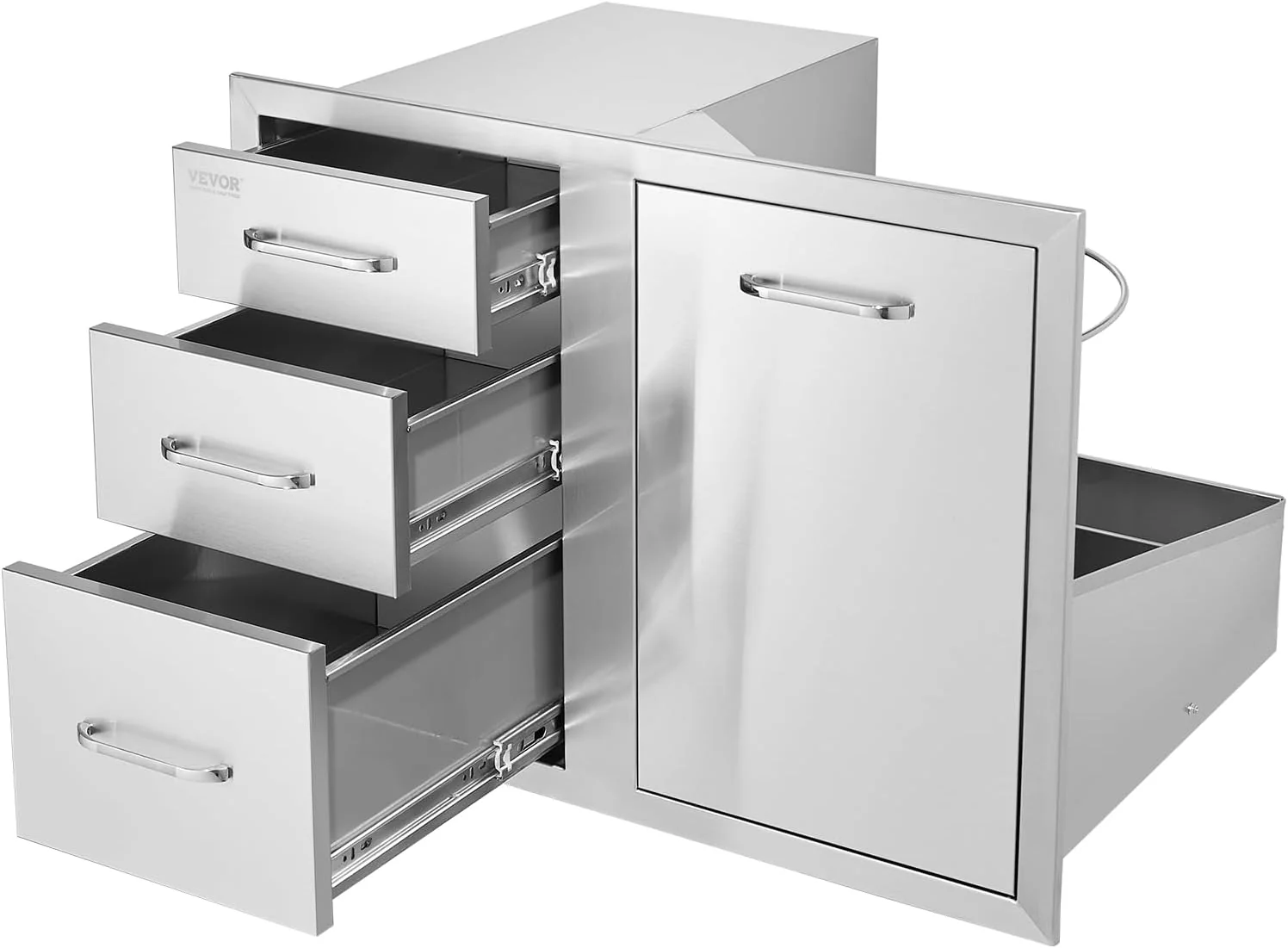 Pull Out Trash Drawer 13.4
