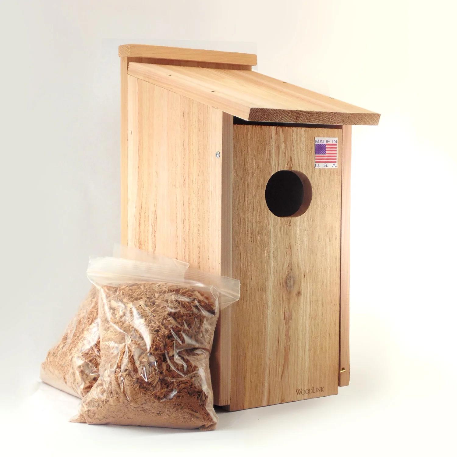 Cedar Wood Duck Nesting Box for Wetland Locations, Easy-Open Front, Fully Assembled(1) - Image 7
