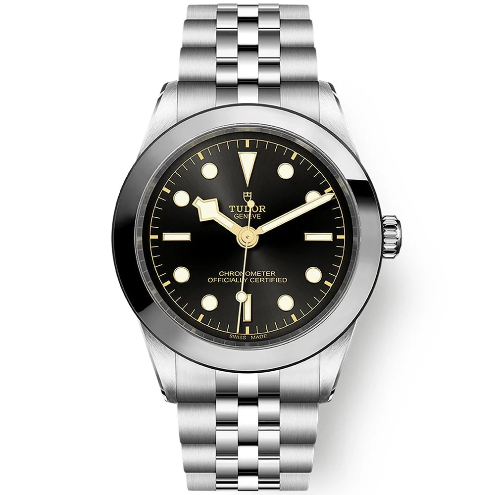 【Super Clone】TUDOR Black Bay 39mm Black/Gold Dial Automatic Bracelet Watch M79660-0001