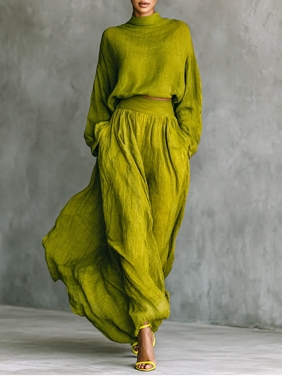 Mariela | Ensemble femme vert