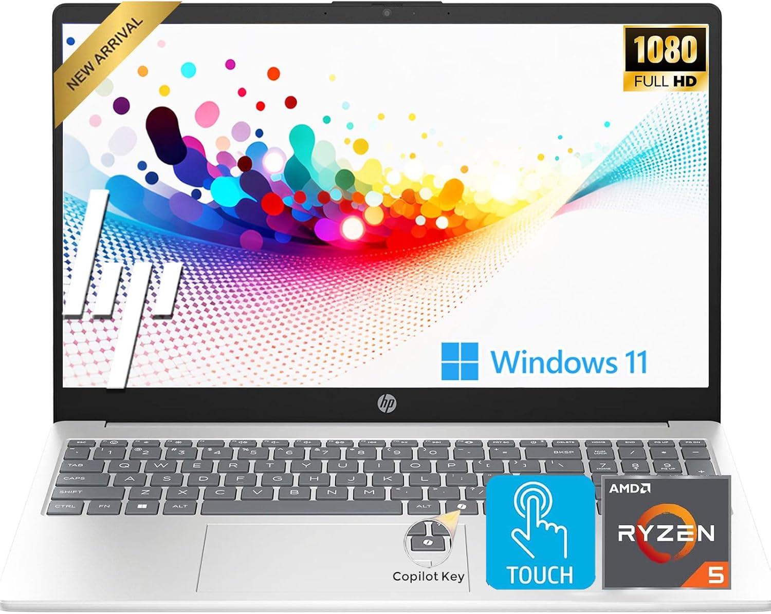 HP Touchscreen 15.6