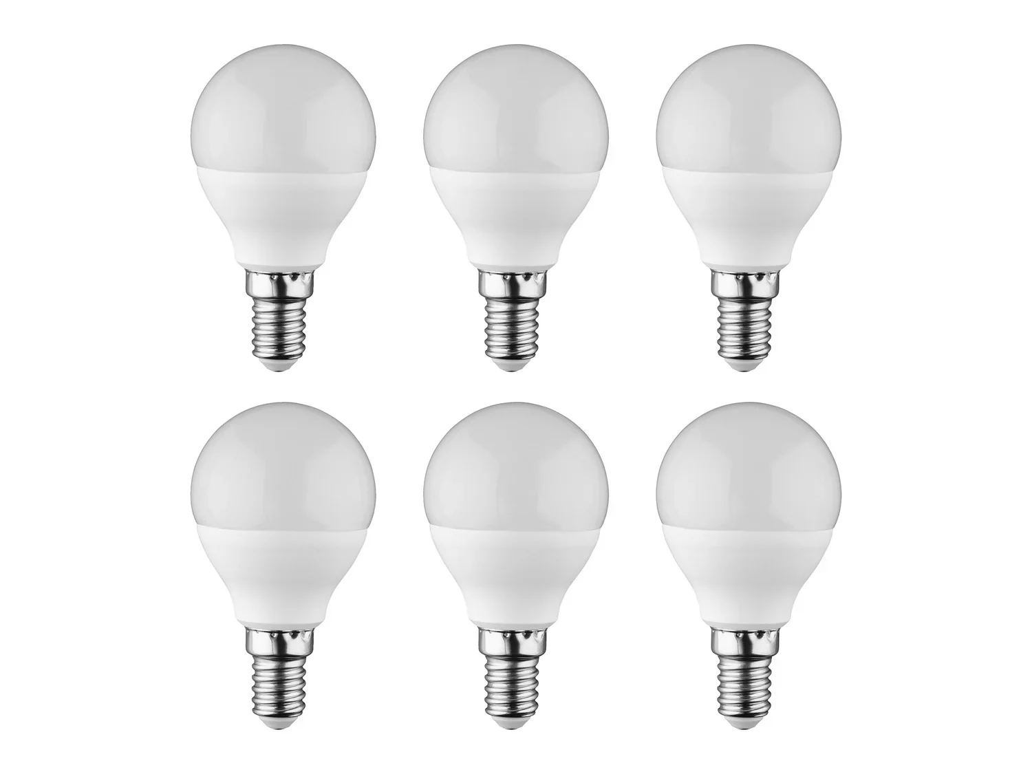 LIVARNO home Lot de 6 ampoules LED, 3 W