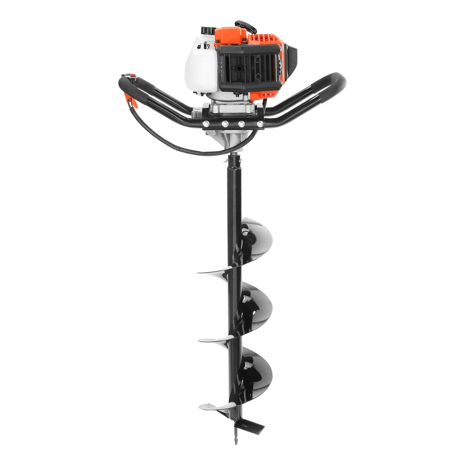 VEVOR Post Hole Digger 43cc 1250W Auger Post Hole Digger GAS Powered Earth Digger with 8