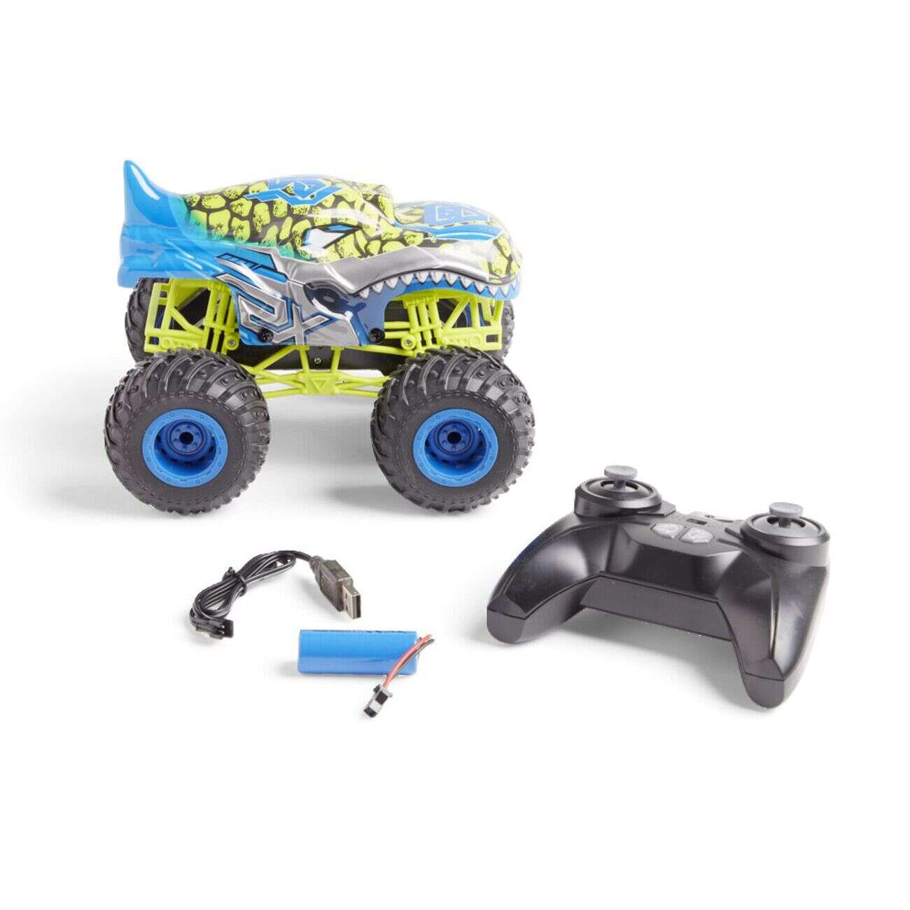 Voiture radiocommandée sonore et lumineuse - 2 modèles