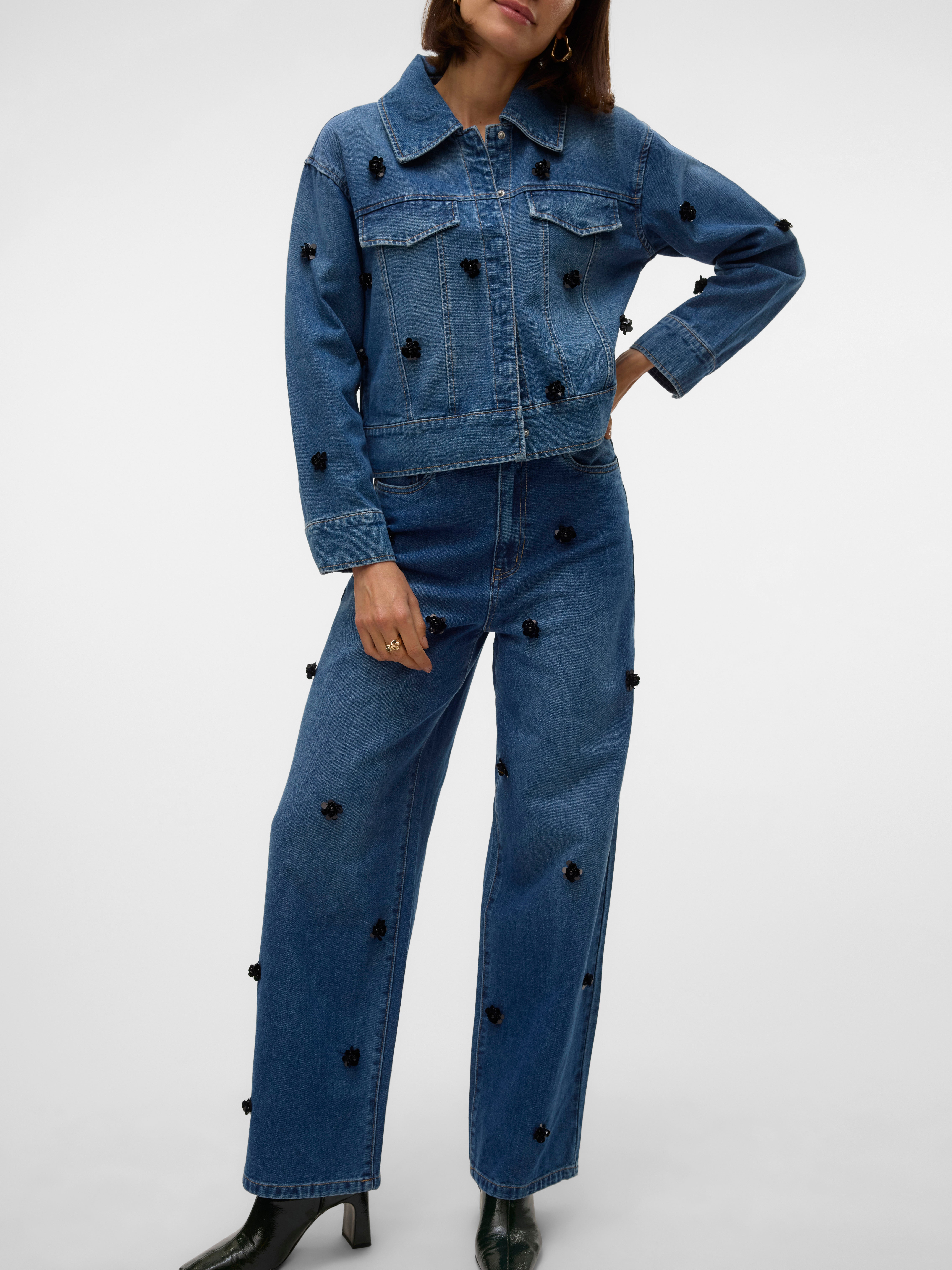 VERO MODA® VMTAYLOR Mid rise Baggy Fit Jeans