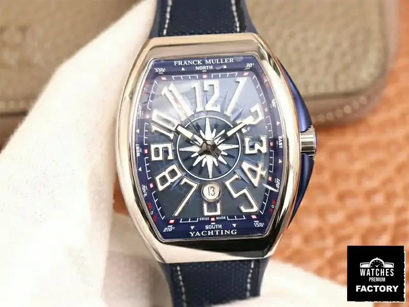 Franck Muller MEN’S Collection V45 SC DT AC BL Yachting ZF Factory Blue Dial