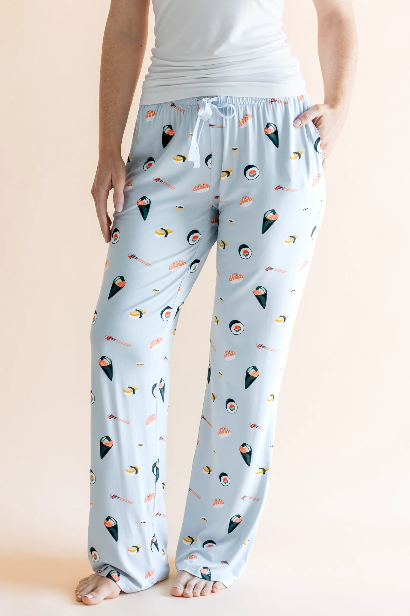 Women's Lounge Pants in Ice Sushi