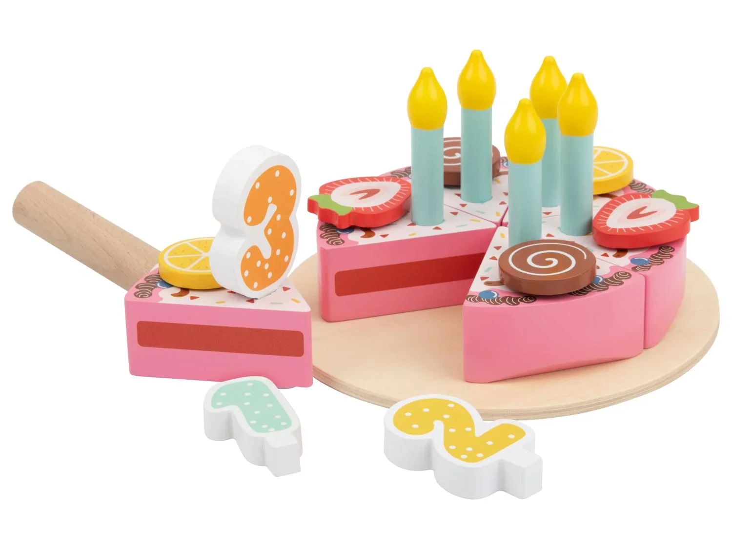 lupilu Set daliments en bois