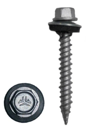 ScrooScoop Woodgrip White Self-Drilling Screws, 1.5 in (250/Bag)