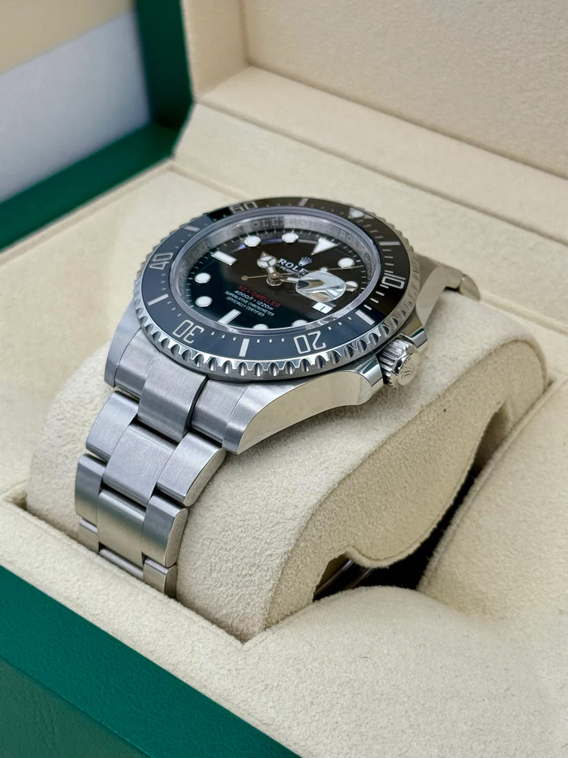 [Super Clone]Rolex Sea-Dweller 126600 43mm Black Dial Stainless Steel Mens Watch