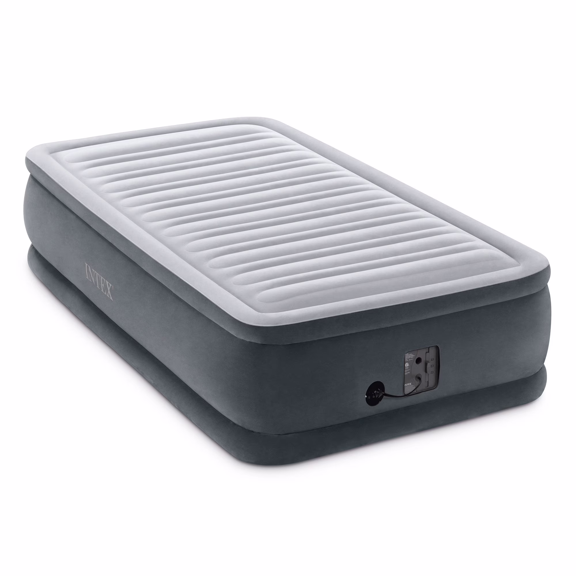 18-inch Inflatable Elevated Premium Comfort Airbed w/ Internal Pump, Queen(Queen) - Image 3