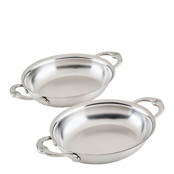 Provisions gratengform oval mini 2 stk 17 cm