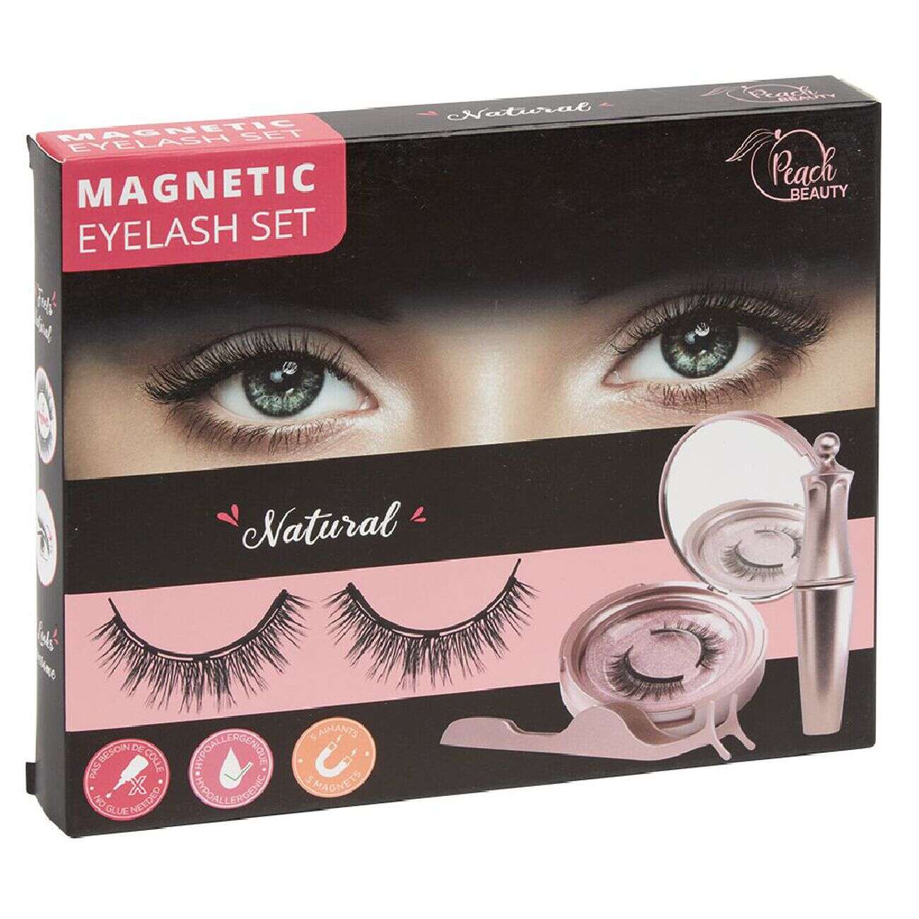 Faux cils magnétiques noir