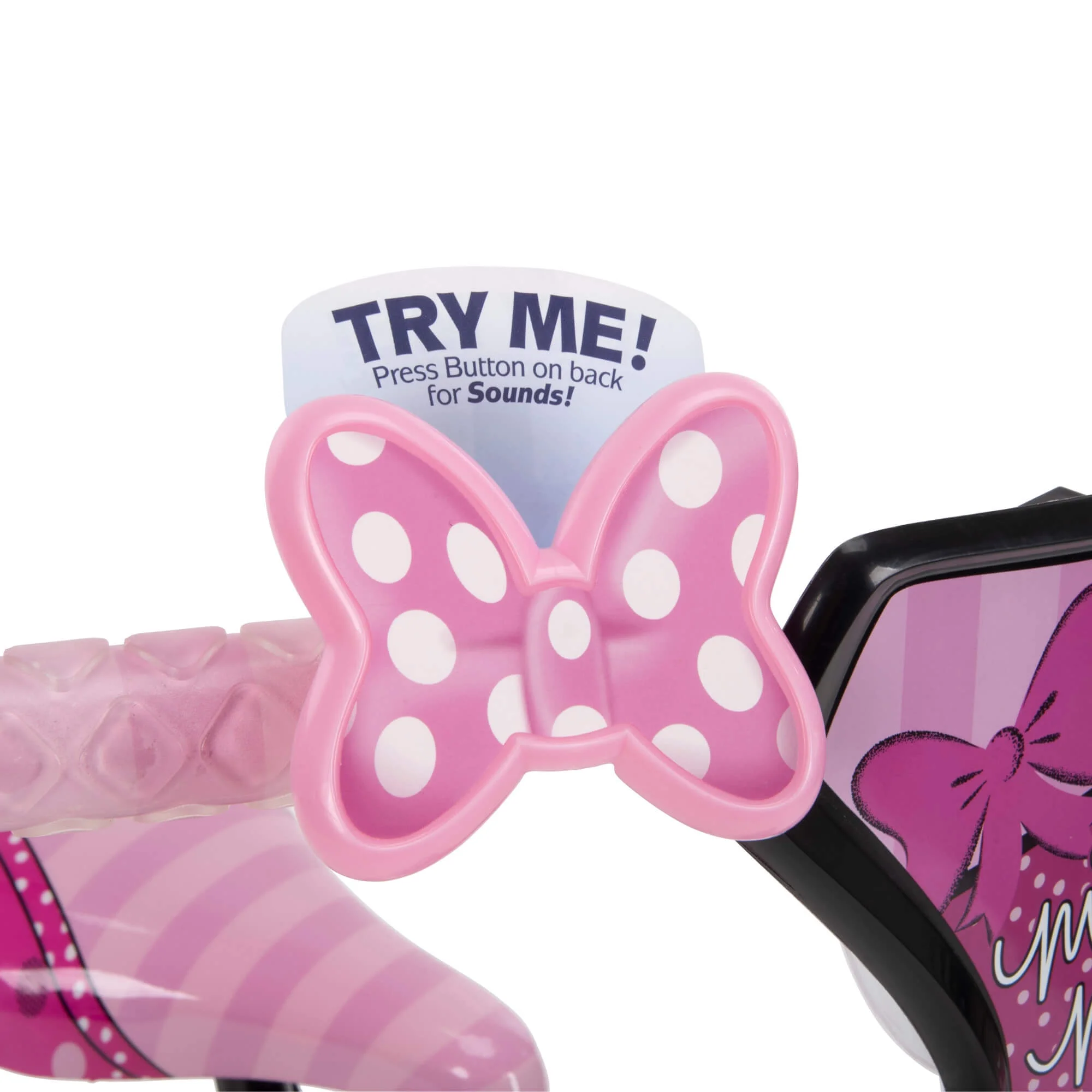 12 in. Minnie Mouse Bike with Training-Wheels for Girl's, Pink by - Image 7