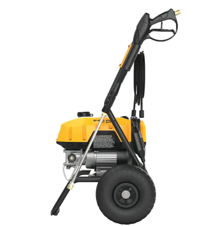 Nettoyeur haute pression électrique à eau froide DEWALT 2400 PSI 1,1 GPM