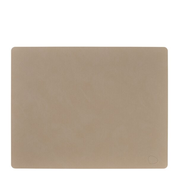 Square Nupo spisebrikke L 35x45 cm clay brown