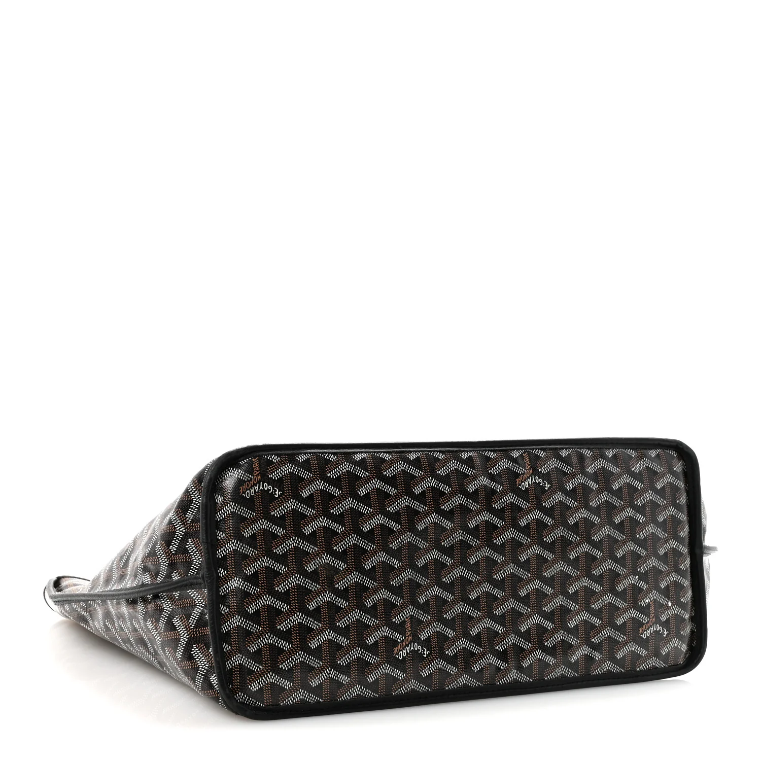 Goyardine Reversible Anjou PM Black