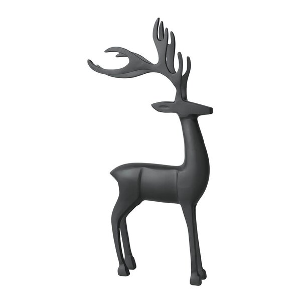 Christmas Chic Rådyr 44 cm svart