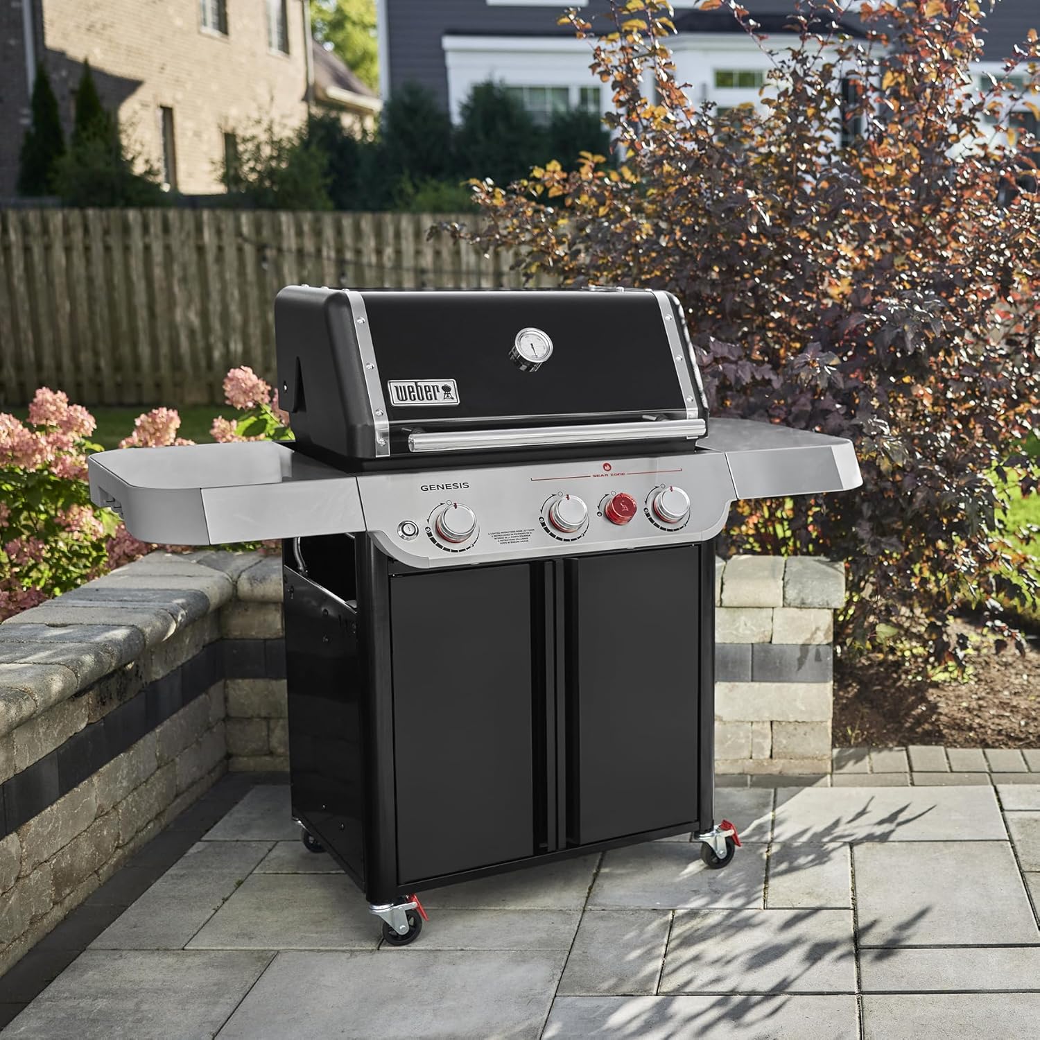 Weber Genesis E-325 Gaz liquide noir