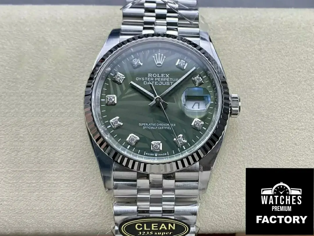 Rolex Datejust M126234-0055 36MM Clean Factory Diamond-Set Bezel