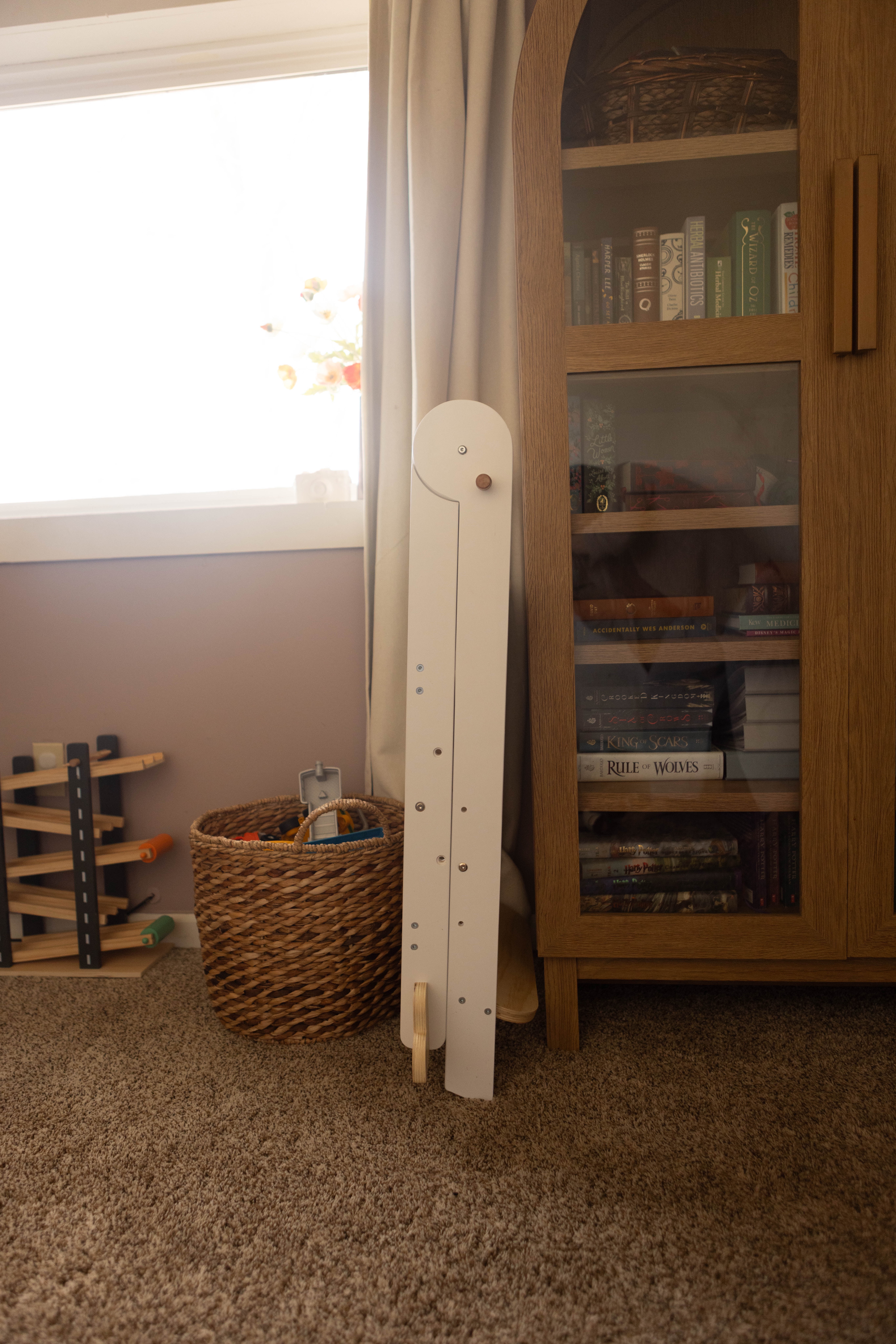 Foldable Toddler Kitchen Tower, Standing Tower for Kids Age 1.5-6 Years, White(White) - Image 9