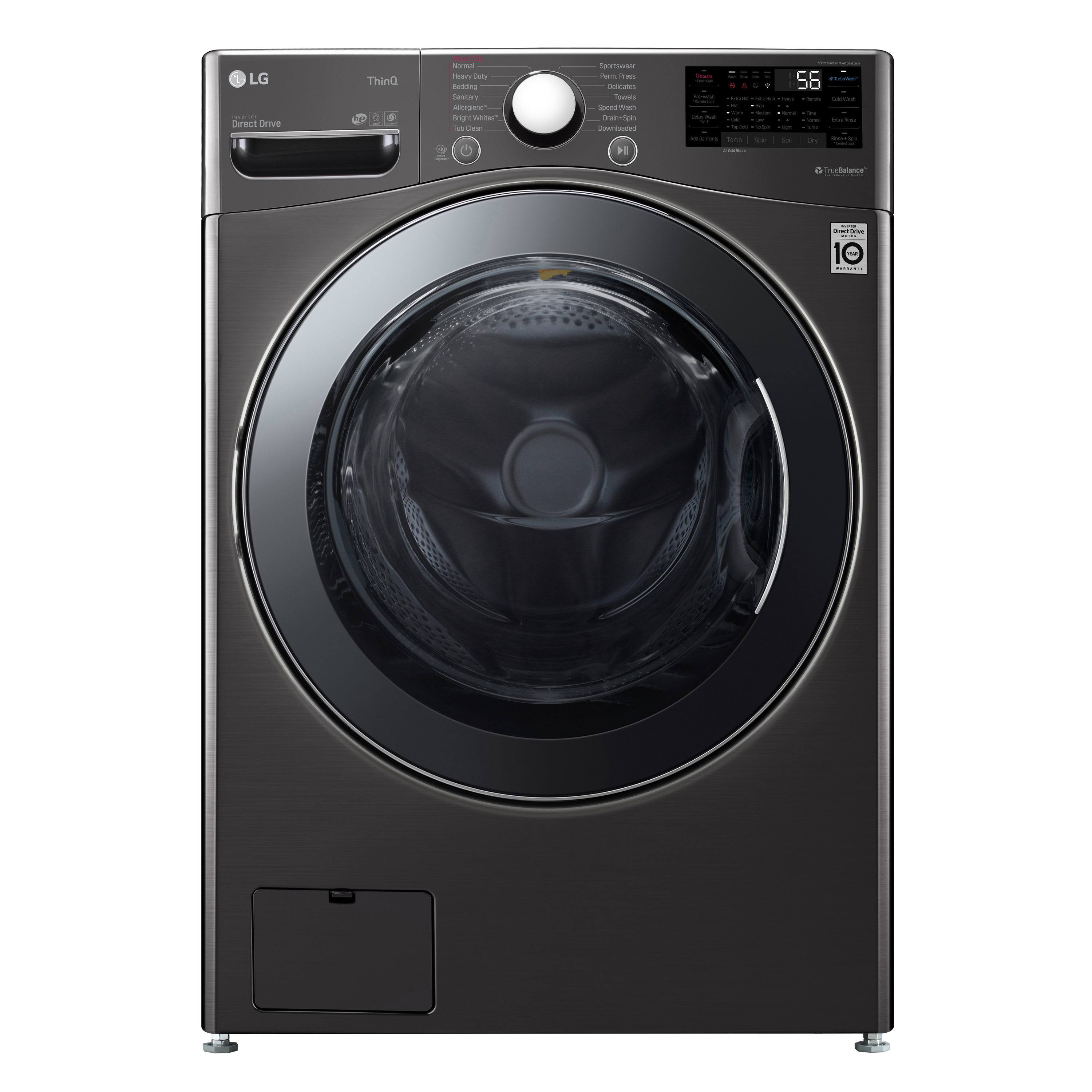 LG WM3998HBA 4.5 Cu. ft. Smart Wi-Fi Enabled All-in-One Washer/Dryer