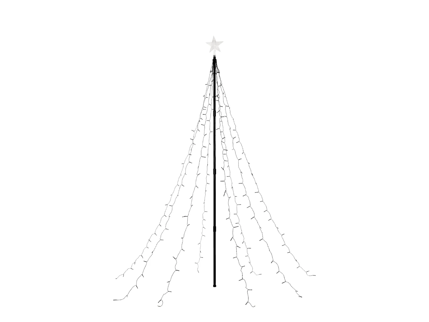 LIVARNO home Guirlande lumineuse LED effet sapin de Nol