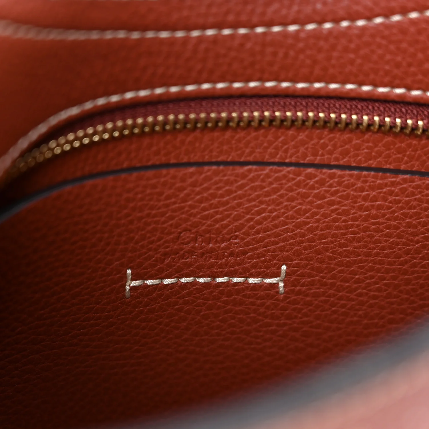 Small Grain Smooth Calfskin Small Darryl Hobo Sepia Brown