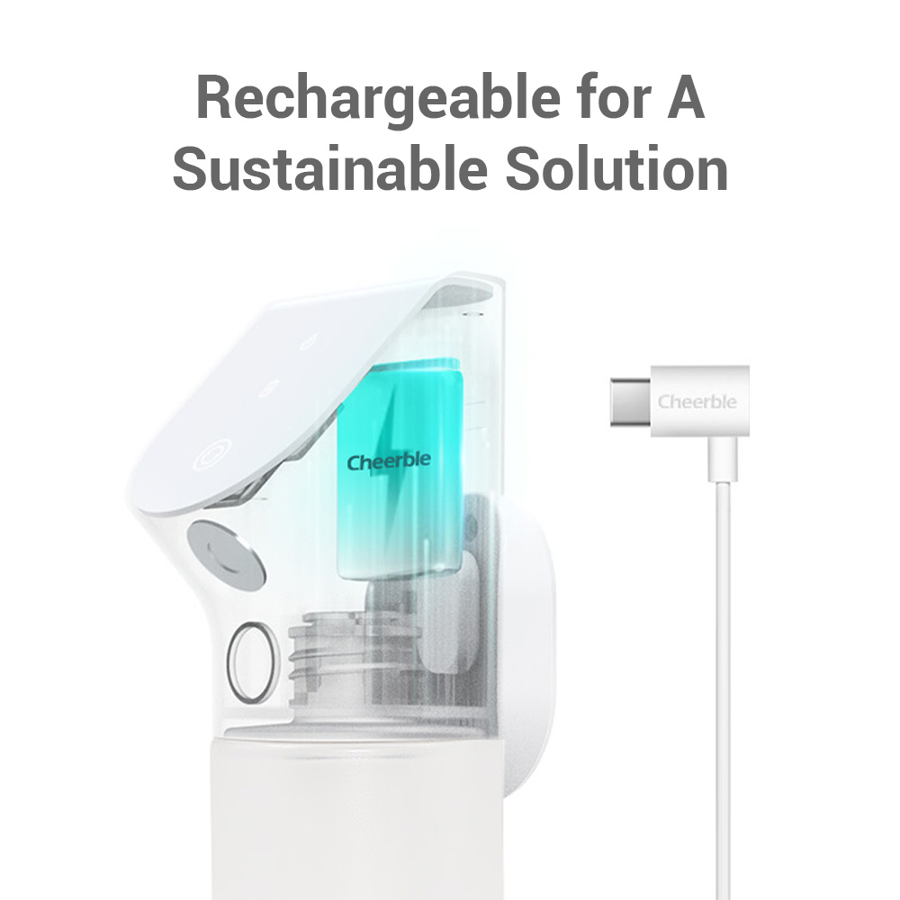 Indoor Rechargeable Smart Odour Remover Private Electric Air Deodorant for Cats Pets Cat Litter