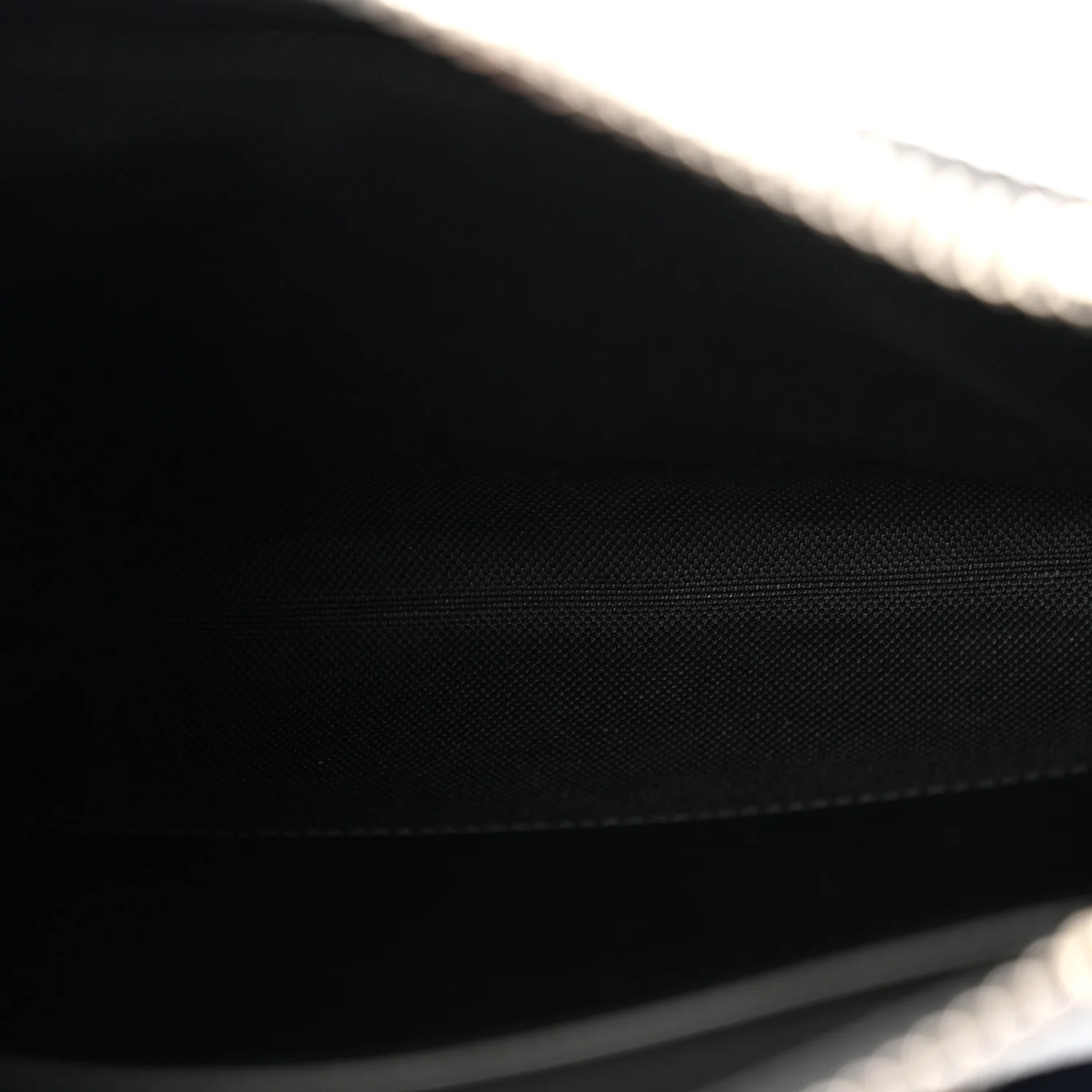 GG Supreme Monogram Web Small Flat Messenger Bag Black Grey