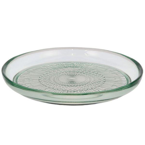 Kusintha glasstallerken 18 cm grønn