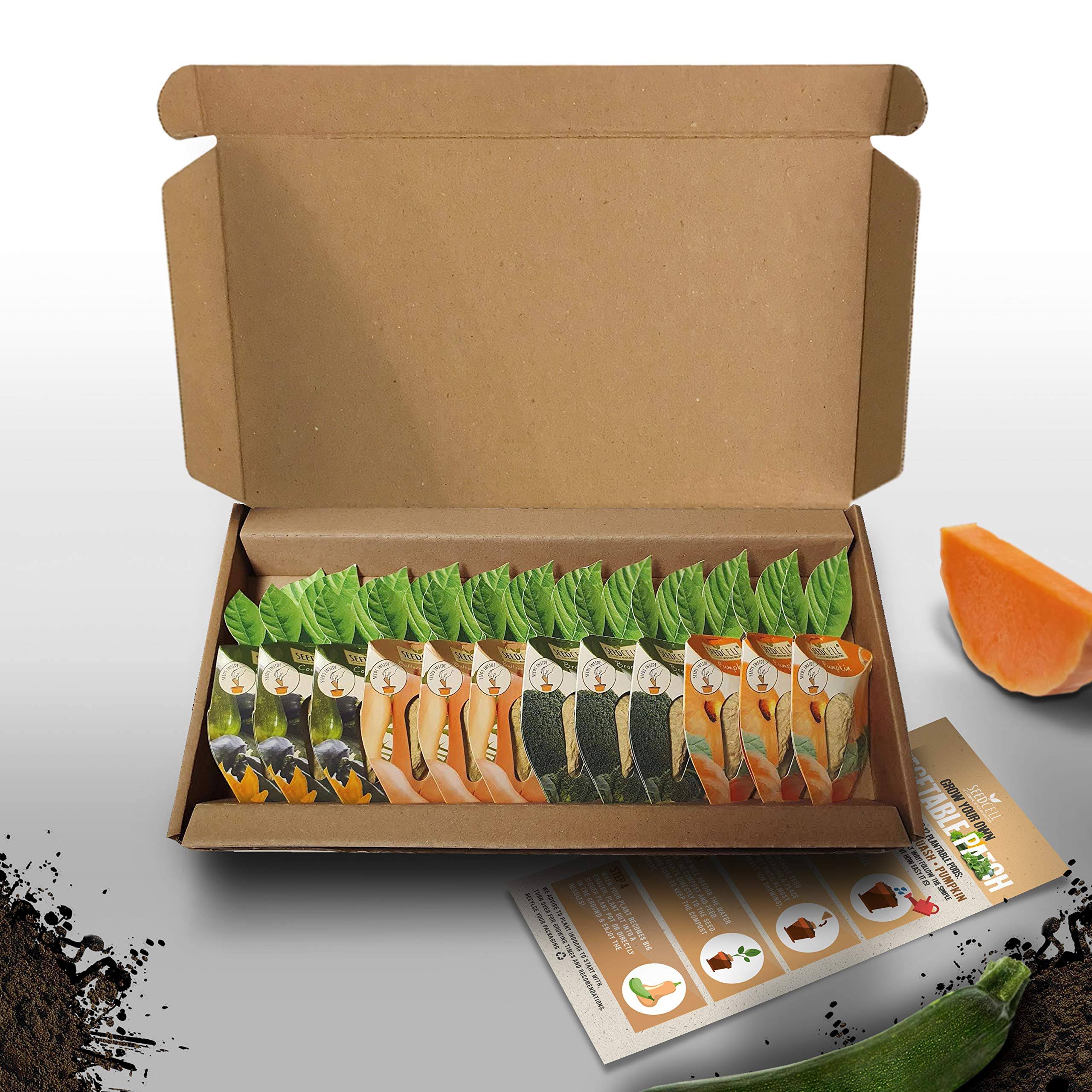 VegTrug Plantable Seed Pod Kits ,Vegetable Patch