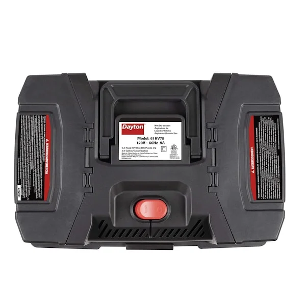 Dayton Portable Wet/Dry Vacuum,4 gal,1,080 W 61HV79