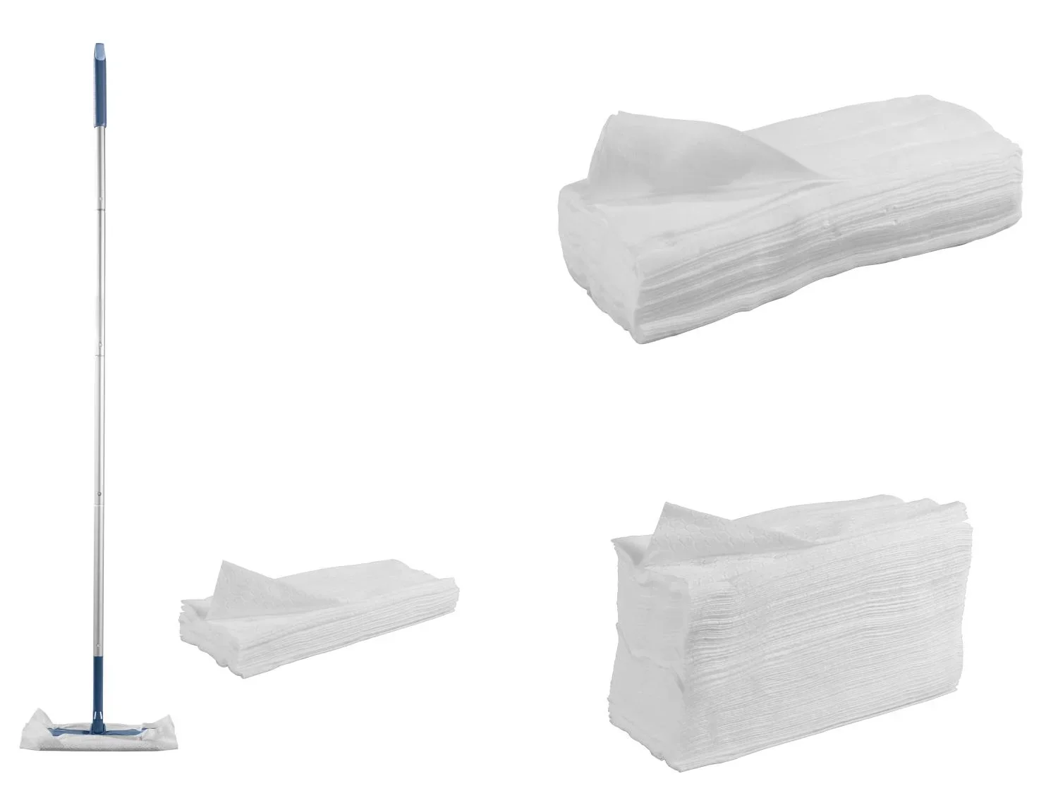 LIVARNO Balai plat et lingette  usage unique ou Lingettes  usage unique ou Lingettes humides  usage unique
