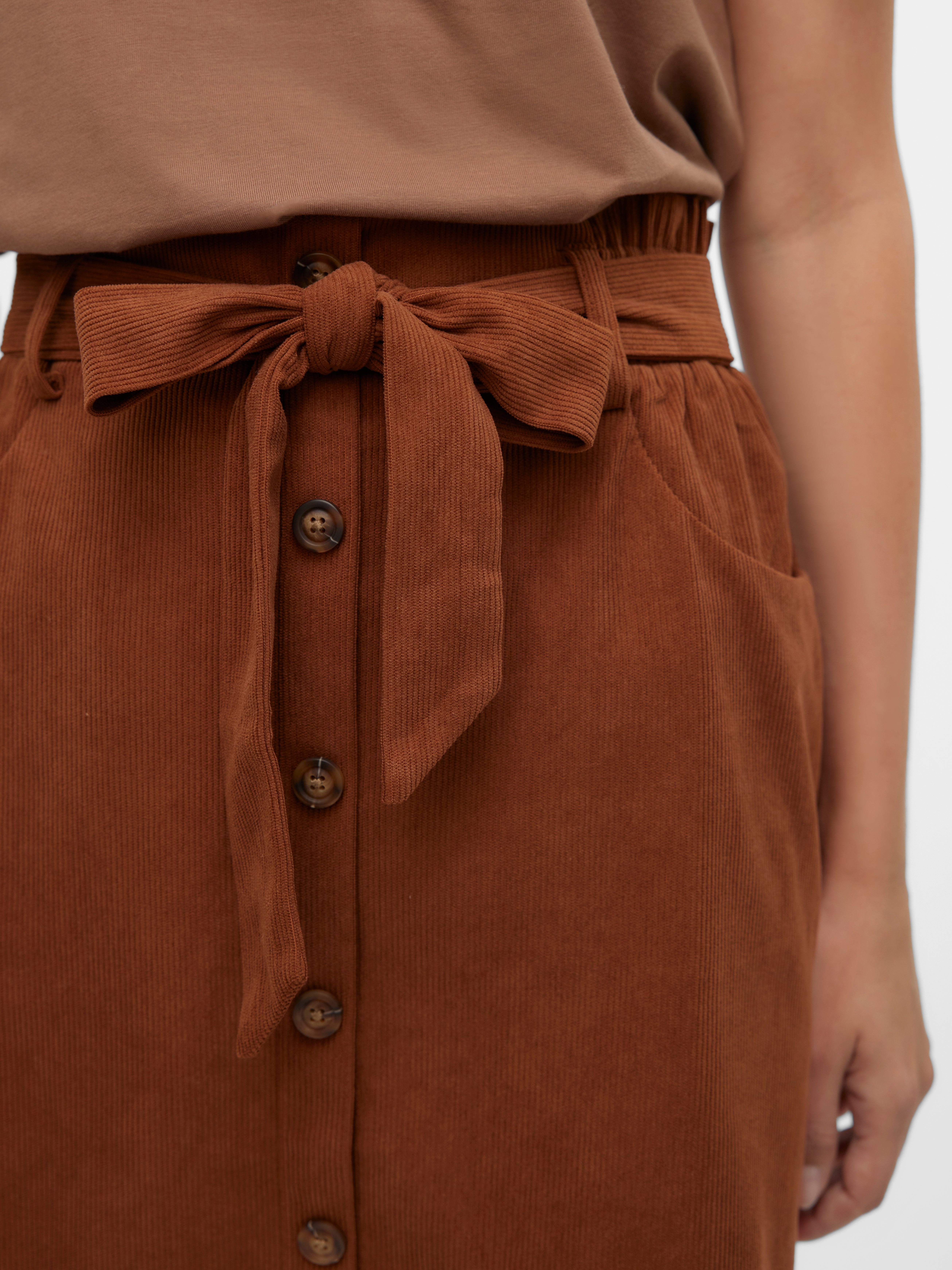 VERO MODA® VMVILJA Corduroy High waist Short skirt