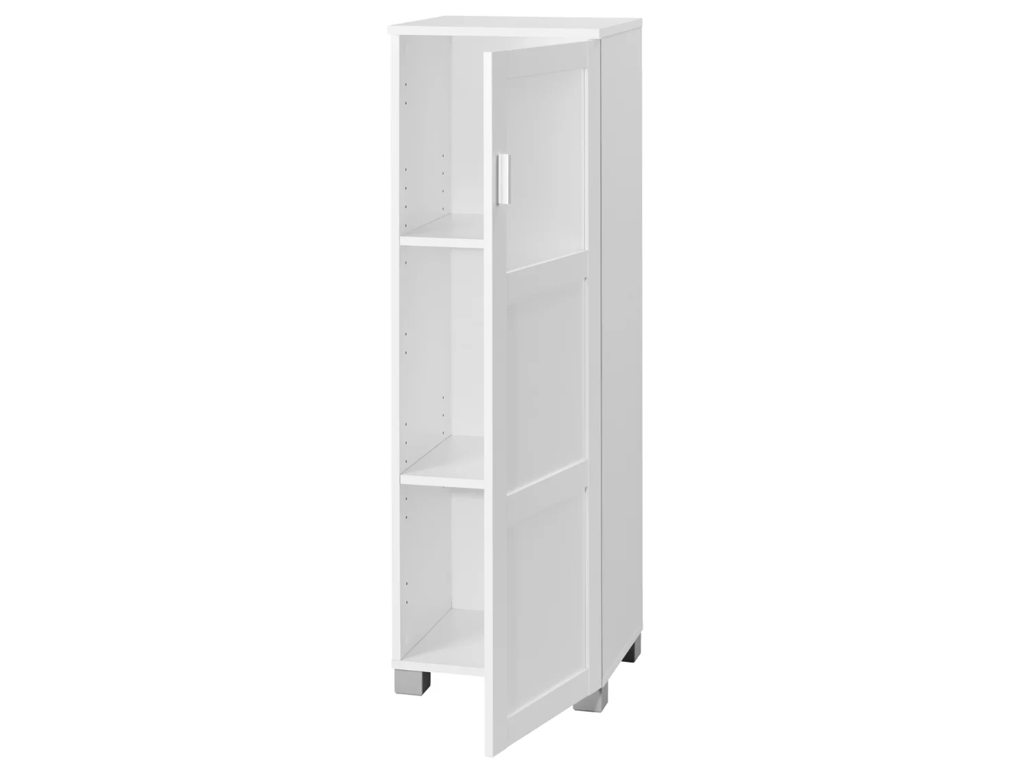 LIVARNO Colonne de salle de bains Basel, 37 x 114,1 x 34,5 cm, blanche
