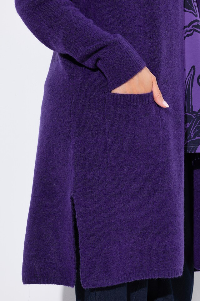 Oversized Open Shape Long Sleeve Cardigan