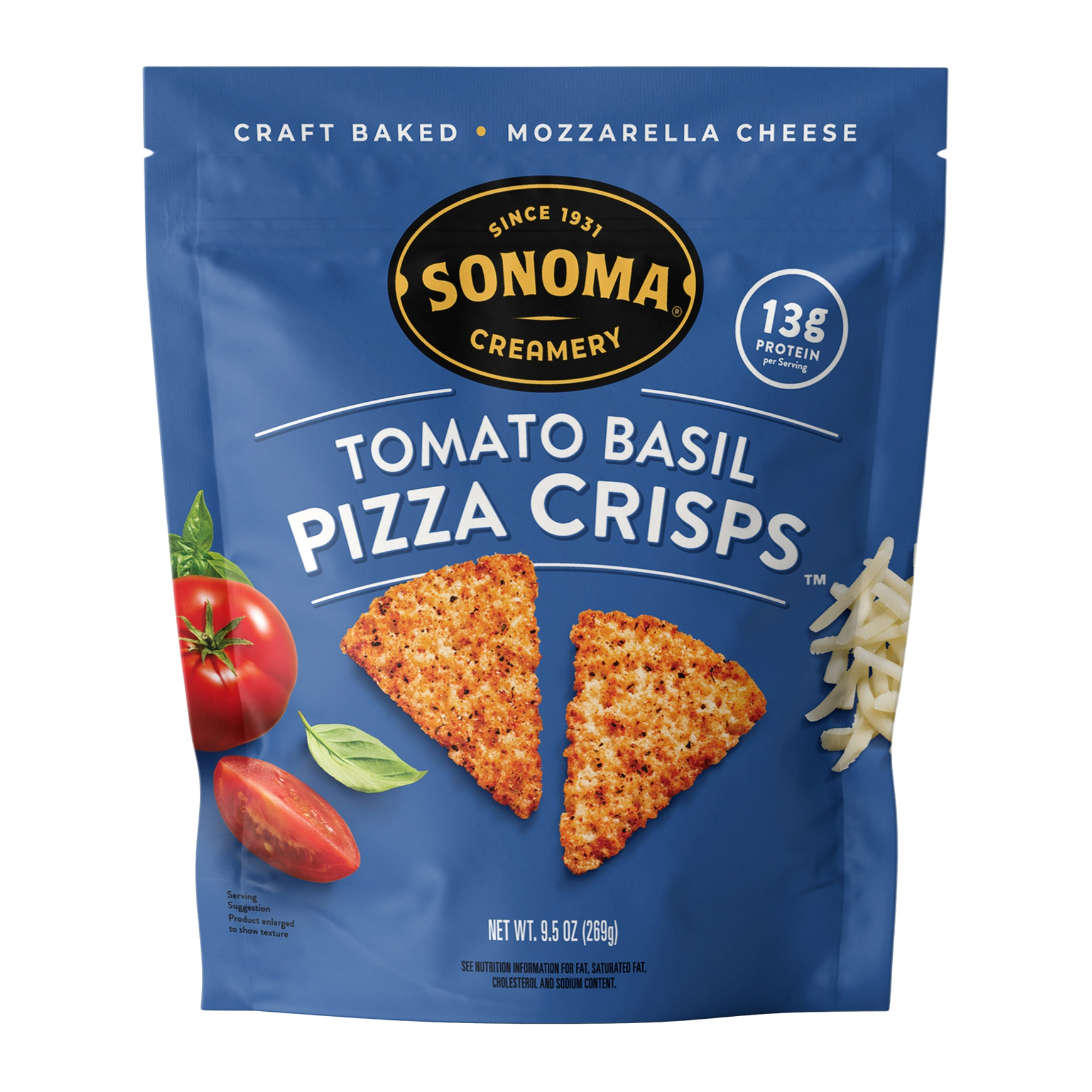 Tomato Basil Pizza Crisps, 9.5 oz