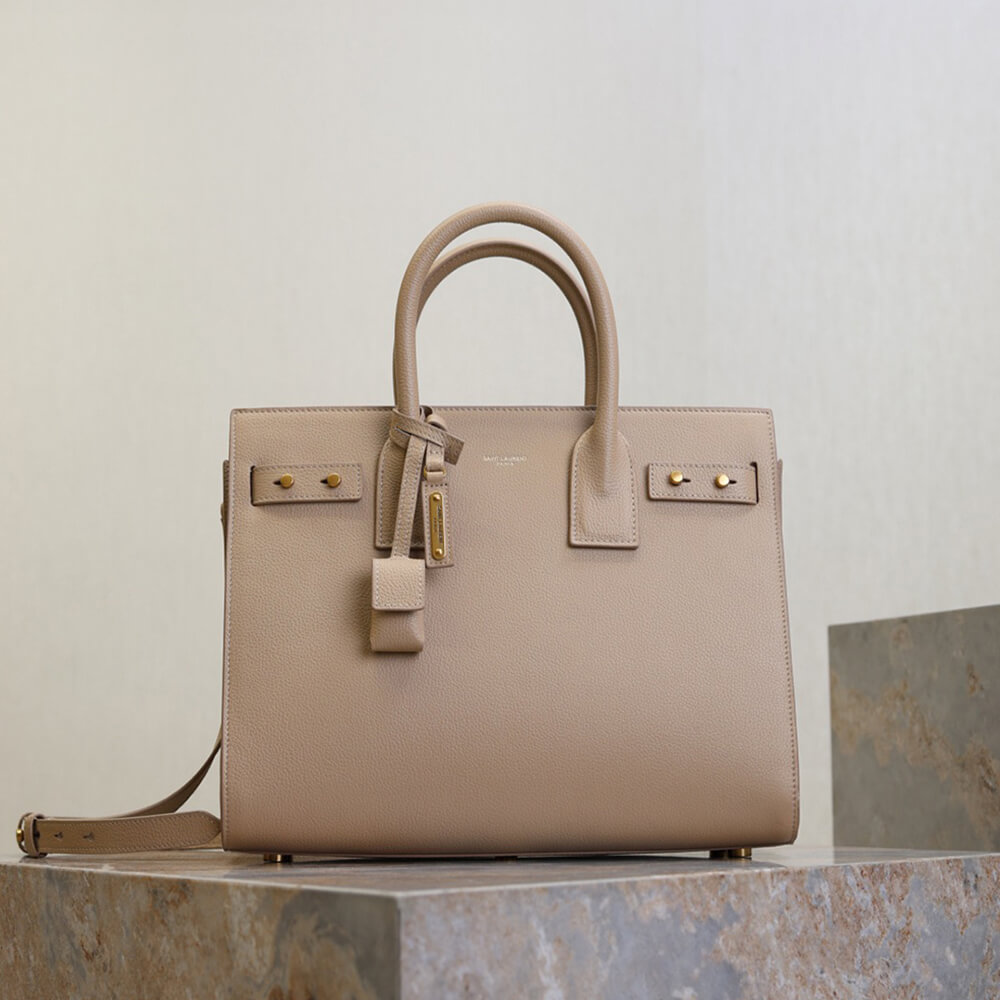 YSL SAC DE JOUR IN SUPPLE GRAINED LEATHER   SMALL(HIGH-END GRADE)