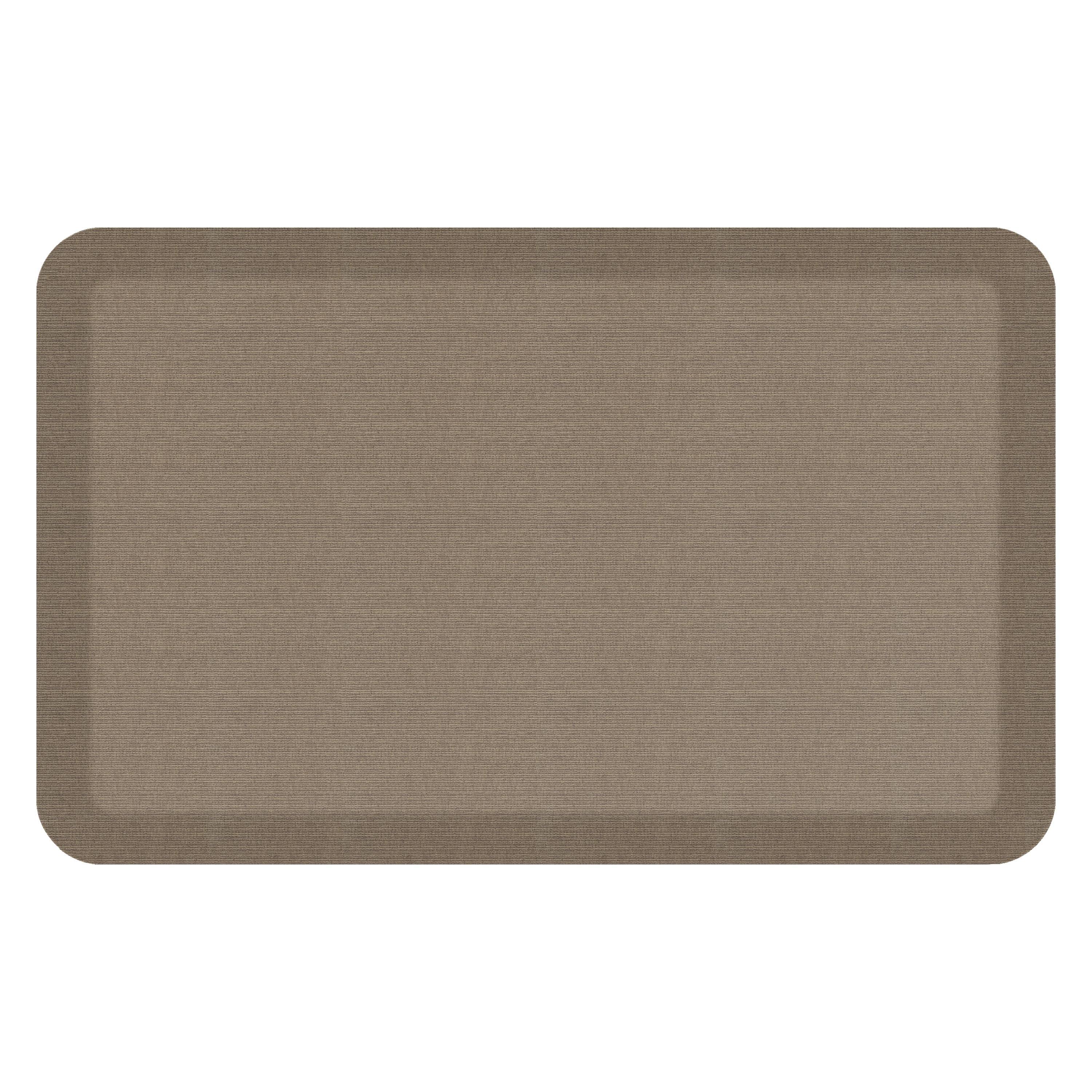Newlife by GelPro Designer Comfort Kitchen Mat - Grasscloth Pecan - 20x32