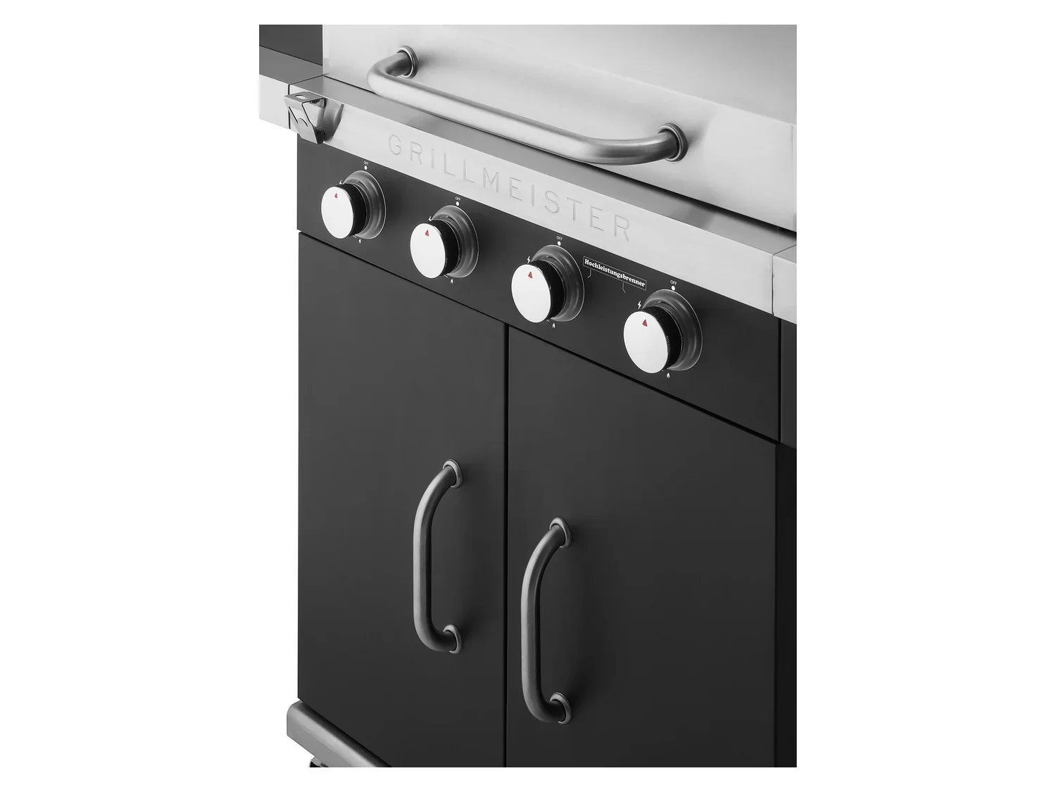 GRILLMEISTER Barbecue  gaz Memphis, 4 brleurs, 70 x 42 cm, 19,7 kW