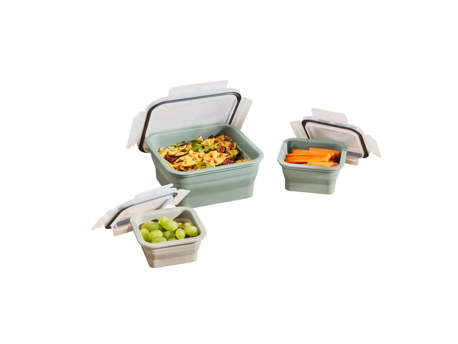 SILVERCREST Set de botes de conservation ou Bote repas pliable